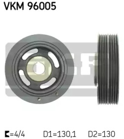 Ременный шкив SKF VKM 96005